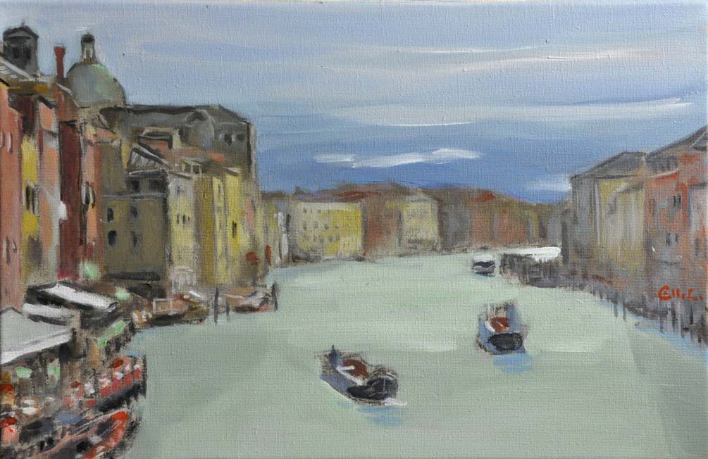Venise, le Grand Canal Vert